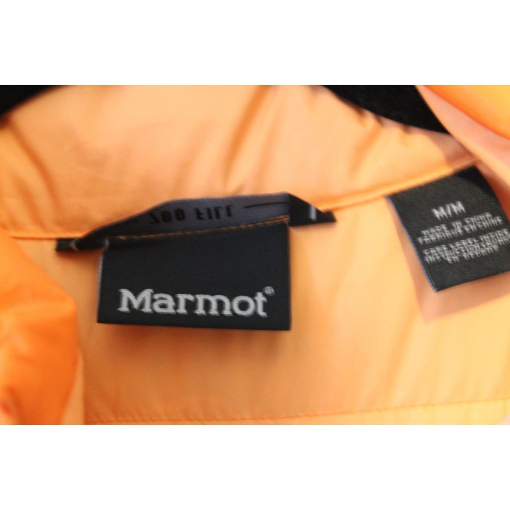 Marmot Jena Jacket Down Light 700 Fill Puffer Coat Orange Women's Medium H14327 - Picture 6 of 12